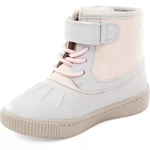 Simple Joys by Carters UnisexChild Alexis Outdoor Boot FashionIvory Light Pink