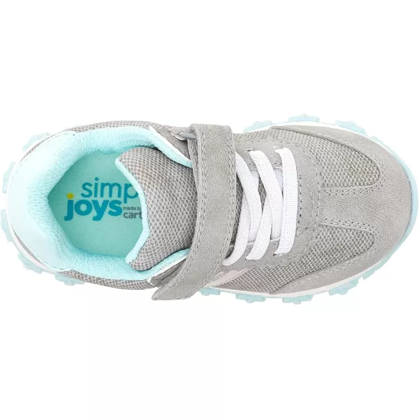 Simple Joys by Carters UnisexChild Bailey Athletic Sneaker Running ShoeGrey