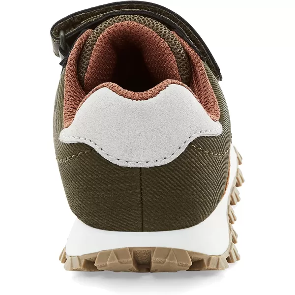 Simple Joys by Carters UnisexChild Bailey Athletic Sneaker Running ShoeOlive