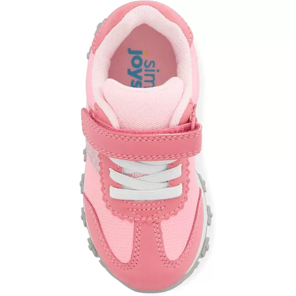 Simple Joys by Carters UnisexChild Bailey Athletic Sneaker Running ShoePink