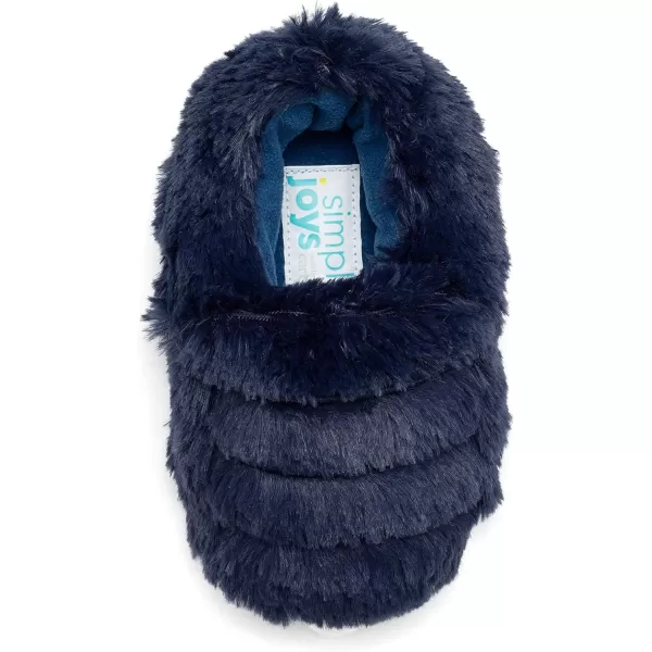 Simple Joys by Carters UnisexChild Fuzzy SlipperNavy