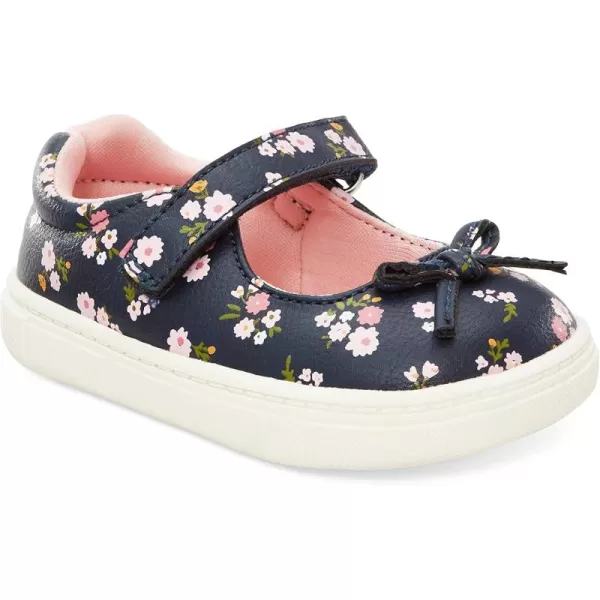 Simple Joys by Carters BabyGirls Elodie Sneaker Mary Jane FlatNavy