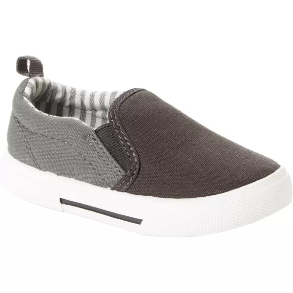 Simple Joys by Carters Unisex Kids and Toddlers Casual Slipon Canvas ShoeGrey