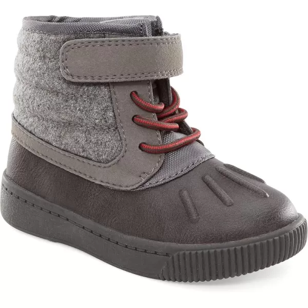 Simple Joys by Carters UnisexChild Alexis Outdoor Boot FashionBrown Grey