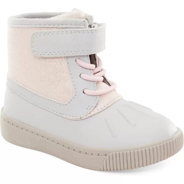 Simple Joys by Carters UnisexChild Alexis Outdoor Boot FashionIvory Light Pink