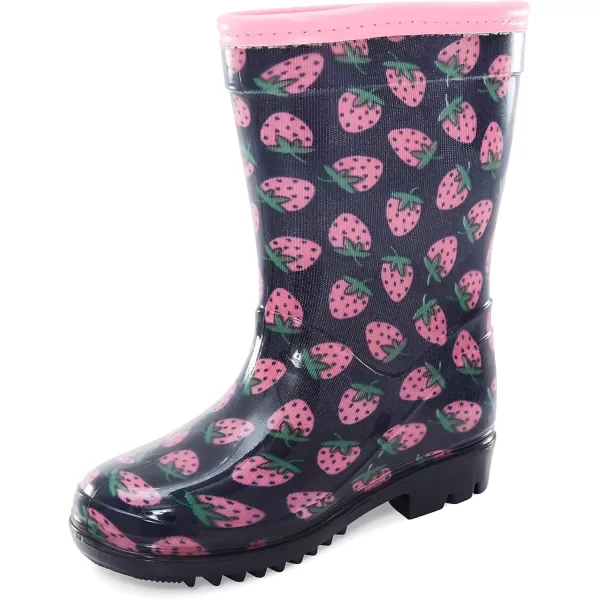 Simple Joys by Carters Babies and Toddlers Rain BootsNavy Strawberry