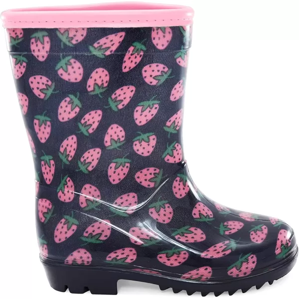 Simple Joys by Carters Babies and Toddlers Rain BootsNavy Strawberry