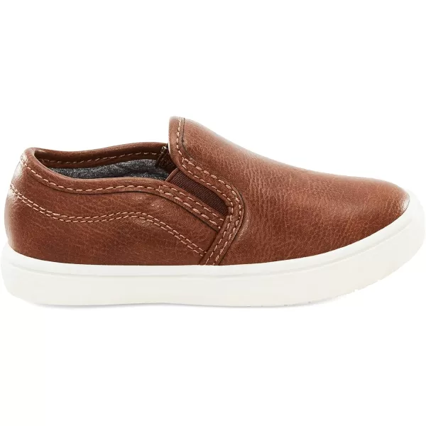 Simple Joys by Carters Boys Jack Slipon Shoe SneakerBrown