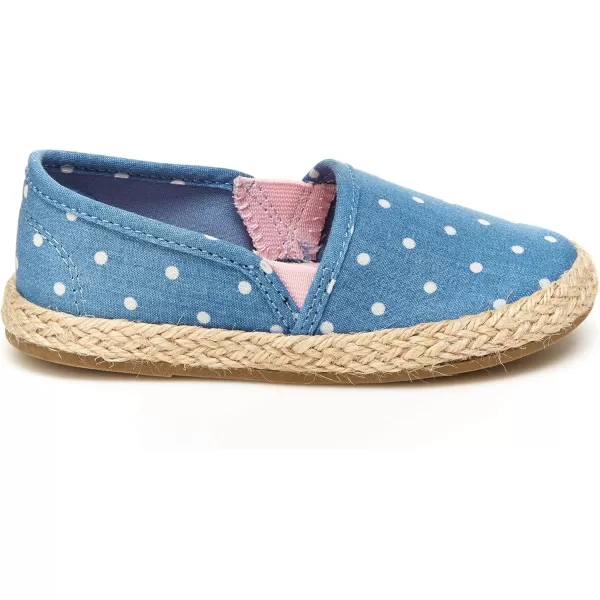 Simple Joys by Carters Girls Ari Canvas Espadrille SneakerBlue