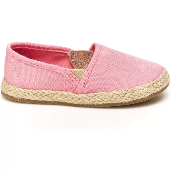 Simple Joys by Carters Girls Ari Canvas Espadrille SneakerPink