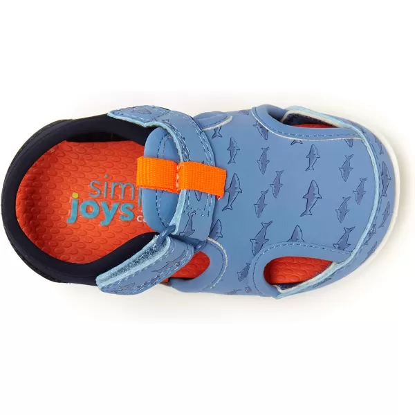 Simple Joys by Carters Girls Shawn Water SandalBlue