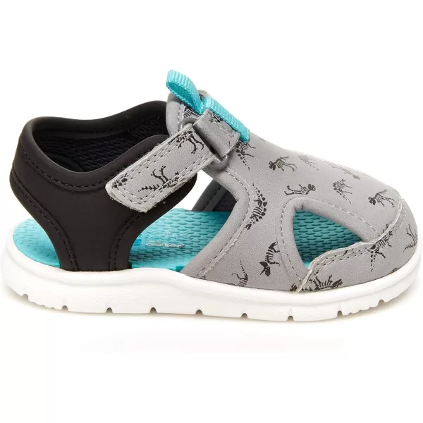 Simple Joys by Carters Girls Shawn Water SandalGrey