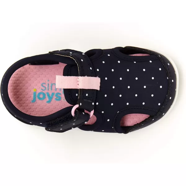 Simple Joys by Carters Girls Shawn Water SandalNavy