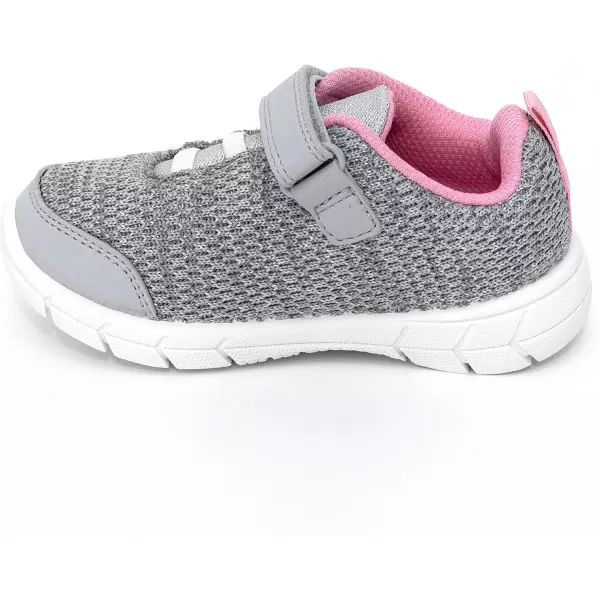 Simple Joys by Carters Unisex Kids and Toddlers Jordynn Knitted Athletic SneakerSilver