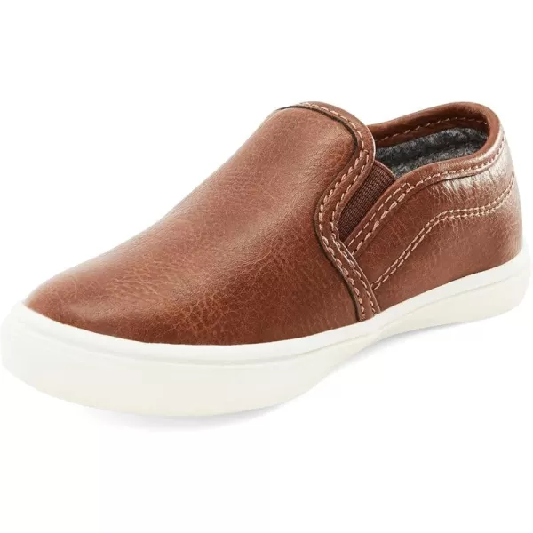 Simple Joys by Carters Boys Jack Slipon Shoe SneakerBrown