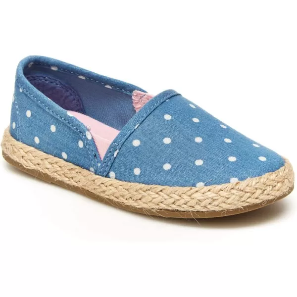 Simple Joys by Carters Girls Ari Canvas Espadrille SneakerBlue