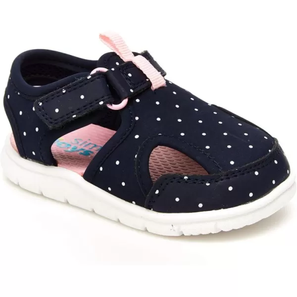 Simple Joys by Carters Girls Shawn Water SandalNavy