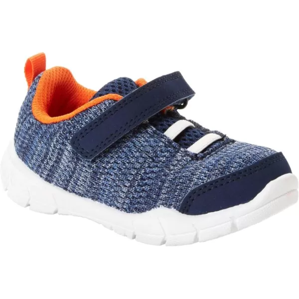 Simple Joys by Carters Unisex Kids and Toddlers Jordynn Knitted Athletic SneakerNavy