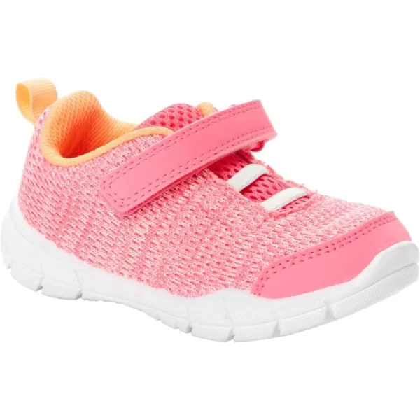 Simple Joys by Carters Unisex Kids and Toddlers Jordynn Knitted Athletic SneakerPink