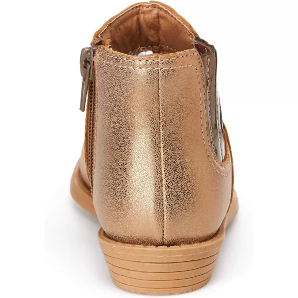 Simple Joys by Carters Girls Ella Chelsea Bootie Fashion BootBronze