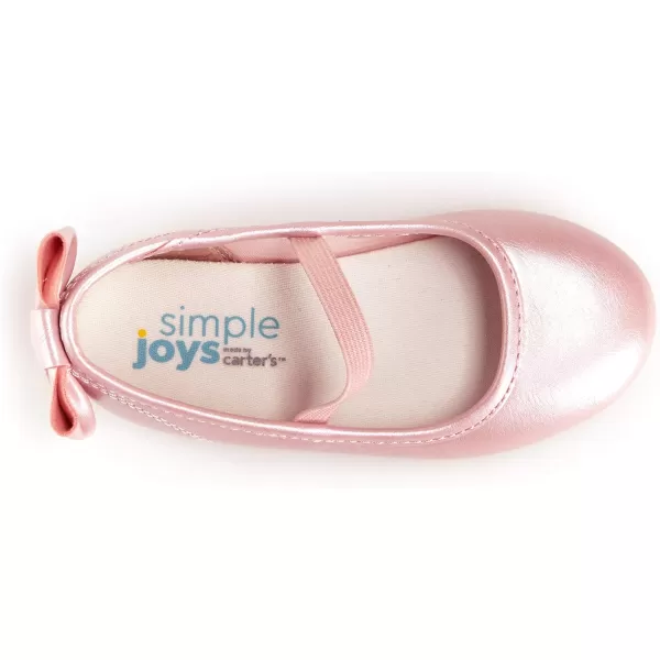 Simple Joys by Carters Girls and Toddlers Ana Ballet FlatPink