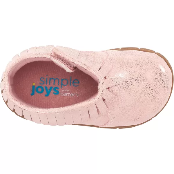 Simple Joys by Carters UnisexBaby Jill First Walker Bootie ShoePink