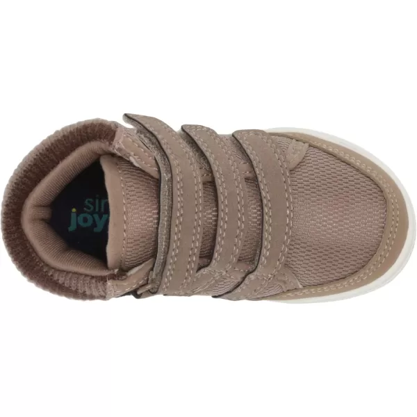 Simple Joys by Carters UnisexChild Daniel Hightop SneakerKhaki Tan