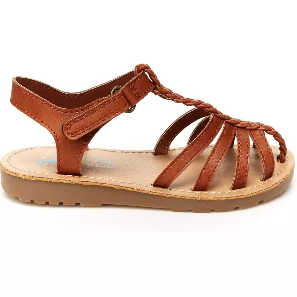 Simple Joys by Carters girls Freya Gladiator SandalBrown