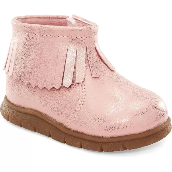 Simple Joys by Carters UnisexBaby Jill First Walker Bootie ShoePink