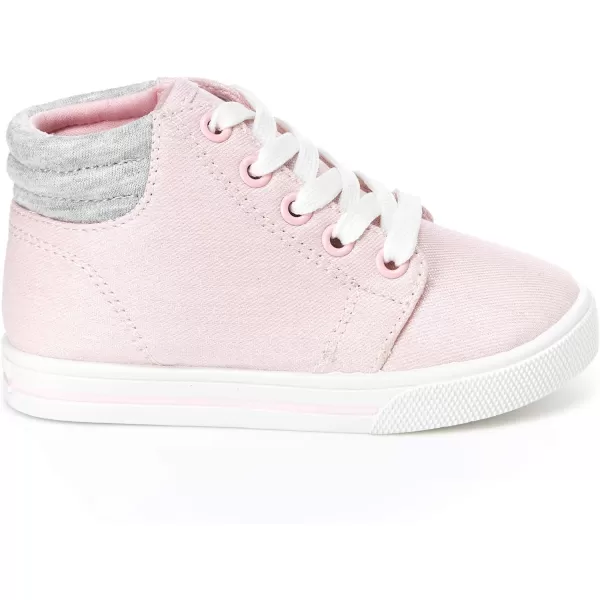 Simple Joys by Carters Girls and Toddlers Cora HighTop SneakerLight Pink