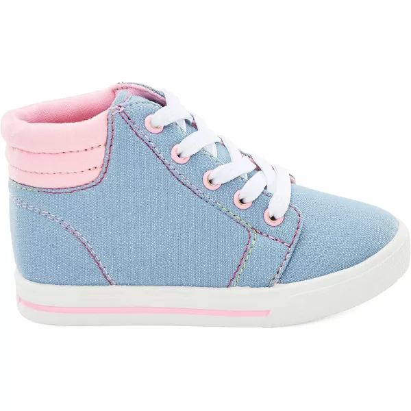 Simple Joys by Carters Girls and Toddlers Cora HighTop SneakerSky Blue