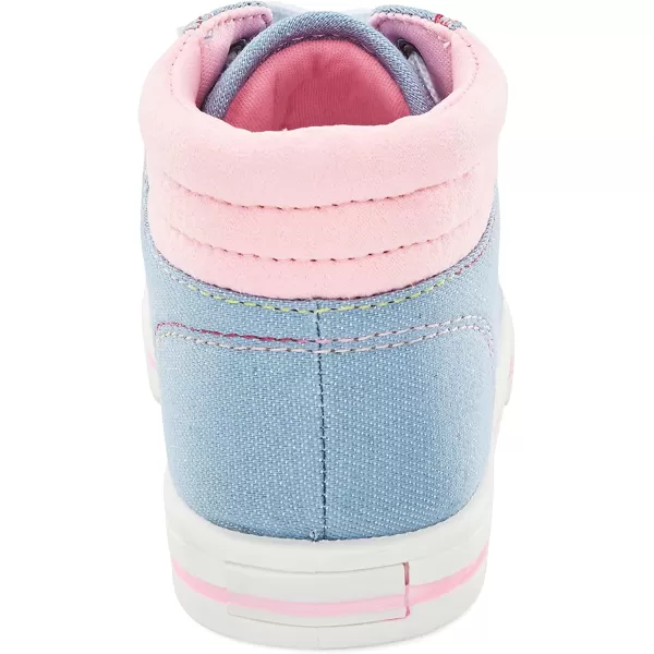 Simple Joys by Carters Girls and Toddlers Cora HighTop SneakerSky Blue