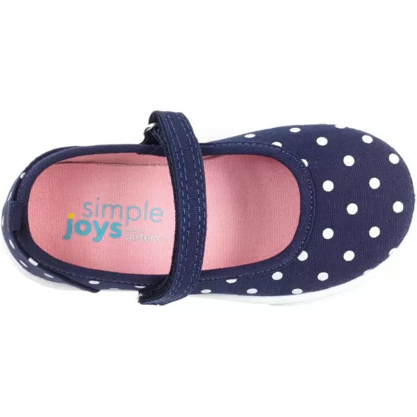 Simple Joys by Carters Girls and Toddlers Mia Casual Mary Jane ShoeNavy