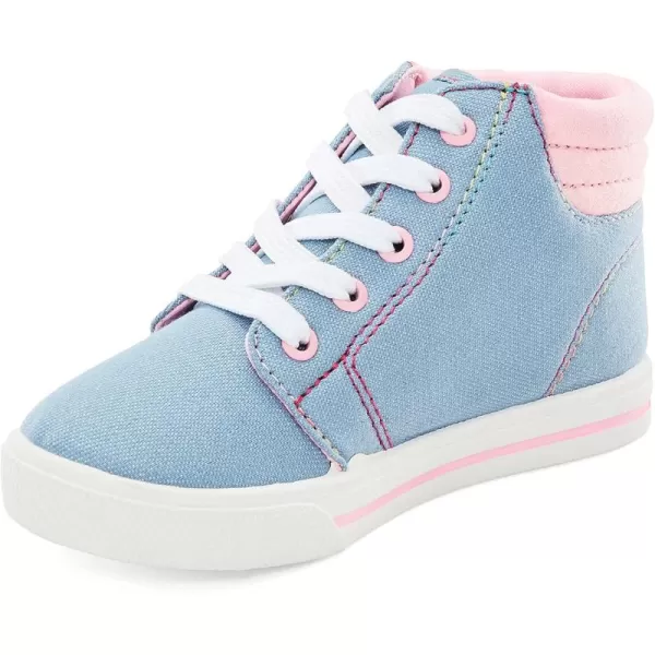 Simple Joys by Carters Girls and Toddlers Cora HighTop SneakerSky Blue