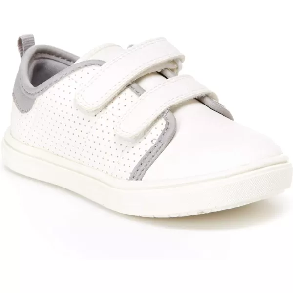 Simple Joys by Carters Unisex Kids and Toddlers Clay Casual SneakerWhiteGrey