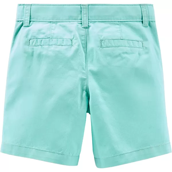 Simple Joys by Carters Boys Flat Front Shorts Pack of 2GreyMint Green