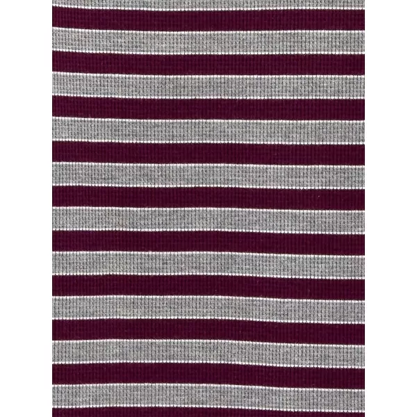 Simple Joys by Carters Boys 3Pack Thermal Long Sleeve ShirtsDark Burgundy StripeGrey HeatherNavy