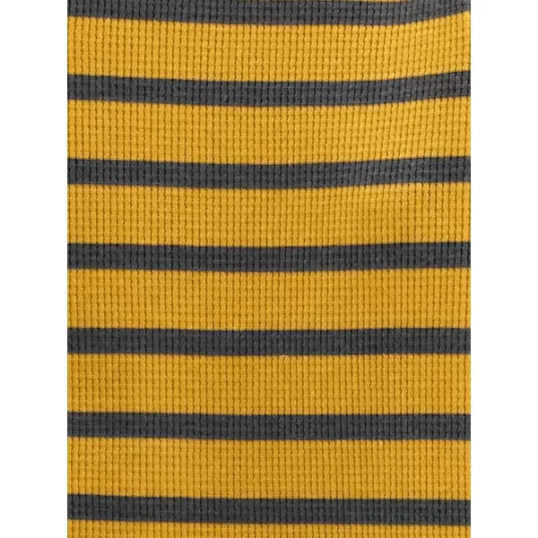 Simple Joys by Carters Boys 3Pack Thermal Long Sleeve ShirtsGreyNavy HeatherYellow Stripe