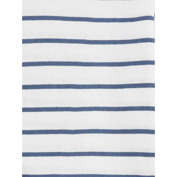 Simple Joys by Carters Baby Boys 3Pack ShortSleeve Tee ShirtsBlueOliveStripe