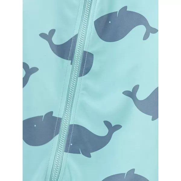 Simple Joys by Carters Boys 2Pack 1Piece Zip RashguardsTurtleWhale