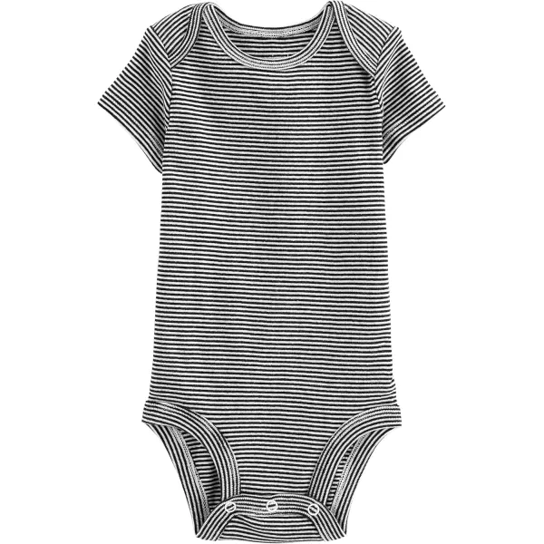 Simple Joys by Carters unisexbaby 6pack Shortsleeve BodysuitMini Stripe