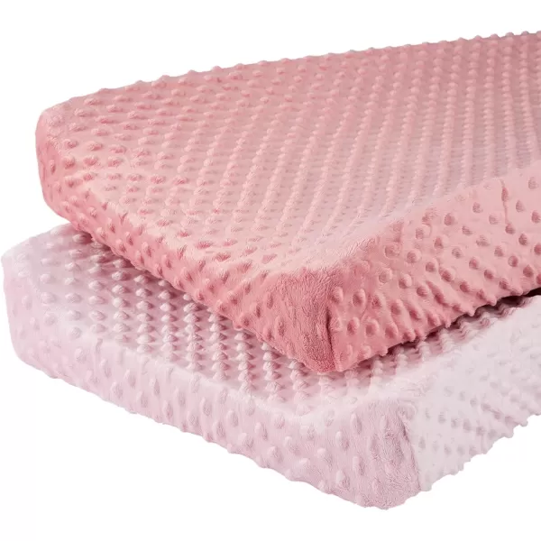 Simple Joys by Carters Baby 2Pack Cotton Changing Pad CoversBlushPink