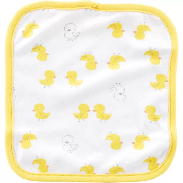 Simple Joys by Carters Unisex Babies 8Piece Towel and Washcloth Set MultipacksGrey BearYellow Ducks