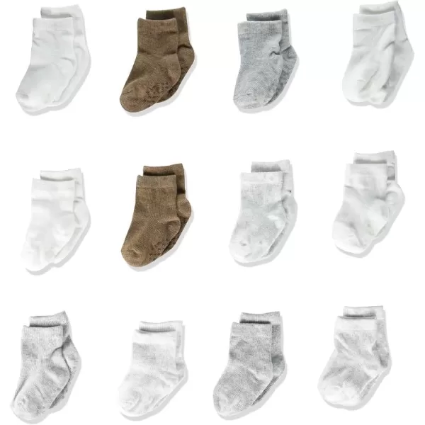 imageSimple Joys by Carters Baby Boys 12Pack SocksMulticolorNeutral