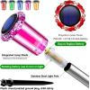 image:imageDenicMic Solar Lights Outdoor 10 Pack Waterproof Pink LED Stainless Steel Stake Outside Lights for Yard Pathway Garden Driveway Walkway Landscape Path Lighting Mothers Day Gifts for MomColor 10Pack