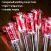 image:imageDenicMic Solar Lights Outdoor 10 Pack Waterproof Pink LED Stainless Steel Stake Outside Lights for Yard Pathway Garden Driveway Walkway Landscape Path Lighting Mothers Day Gifts for MomRed White 10Pack