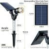 image:imageDenicMic Solar Lights Outdoor Waterproof Adjustable Solar Spot Lights Outdoor 3000K Warm White Lens LED for Yard Garden Patio Pathway Flag Tree House Landscape Lighting Outside 2 PackWarm 2Pack