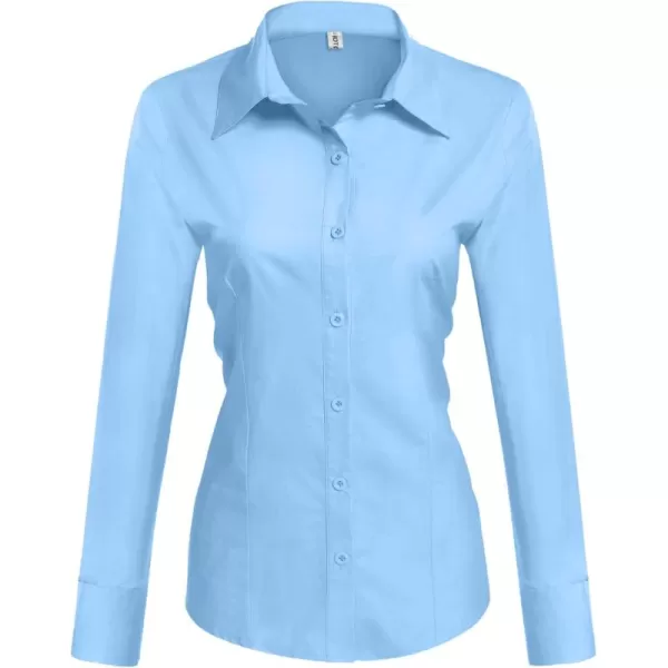 Light Blue (Slim Fit  a Size Up for Relaxed Fit)