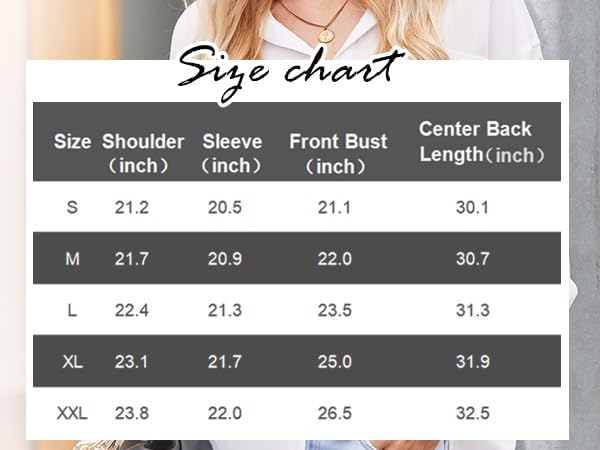 HOTOUCH Women Button Down Shirts Office Drop Shoulder Oversized Blouse Long Sleeve Boyfriend Dress Shirt with PocketsBlue Print