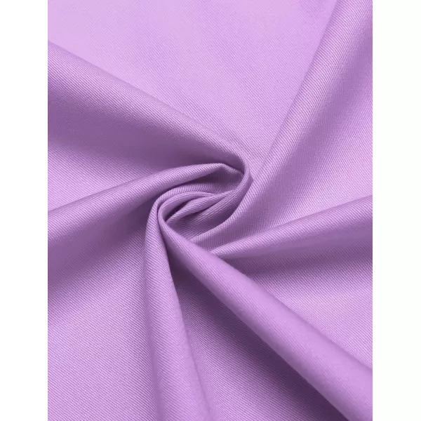 HOTOUCH Womens 34 Sleeve Button Down Shirt Slim Fit Work Blouses Cotton Dress Shirts Office TopsLilac Purple Slim Fit  a Size Up for Relaxed Fit